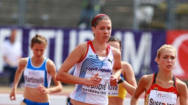 Česká běžkyně Eva Krchová Česká běžkyně Eva Krchová