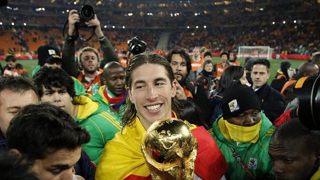 Španělský fotbalista Sergio Ramos. Španělský fotbalista Sergio Ramos.