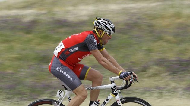 Americký cyklista Lance Armstrong Americký cyklista Lance Armstrong