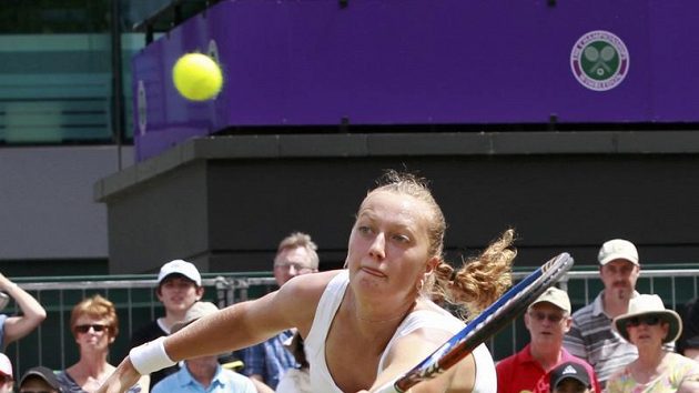 Petra Kvitová ve Wimbledonu Petra Kvitová ve Wimbledonu