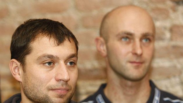 Deblkanoisté Jaroslav Volf (vpravo) s Ondřejem Štěpánkem Deblkanoisté Jaroslav Volf (vpravo) s Ondřejem Štěpánkem