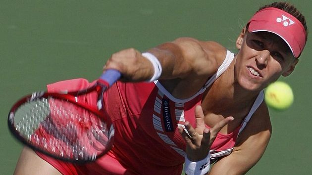 Ruská tenistka Jelena Dementěvová Ruská tenistka Jelena Dementěvová