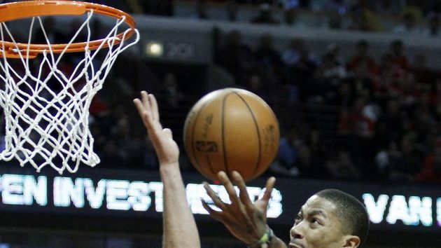 Derrick Rose z Chicaga. Derrick Rose z Chicaga.