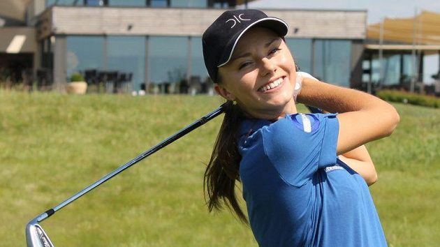 Golfistka Klára Spilková Golfistka Klára Spilková