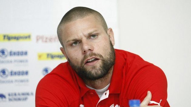 Fotbalista Plzně David Bystroň Fotbalista Plzně David Bystroň