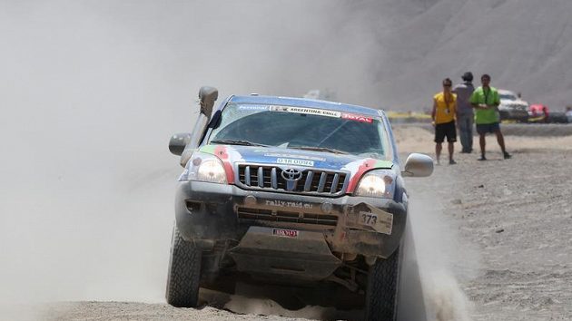 Toyota Czech Dakar Teamu v poušti Toyota Czech Dakar Teamu v poušti