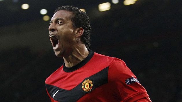 Záložník Manchesteru United Nani. Záložník Manchesteru United Nani.