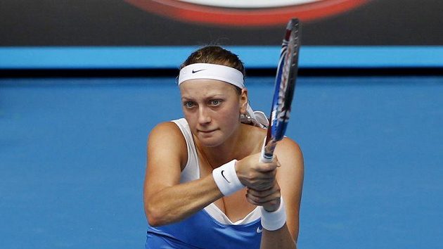 Tenistka Petra Kvitová během Australian Open Tenistka Petra Kvitová během Australian Open