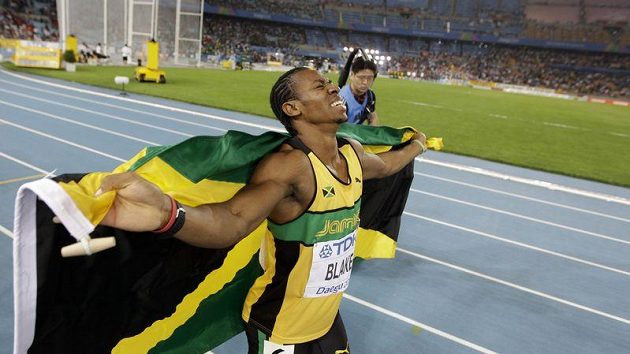 Jamajský sprinter Yohan Blake Jamajský sprinter Yohan Blake