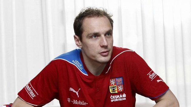 Reprezentační brankář Jaroslav Drobný Reprezentační brankář Jaroslav Drobný