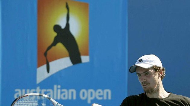 Český tenista Jan Hernych na Australian Open Český tenista Jan Hernych na Australian Open