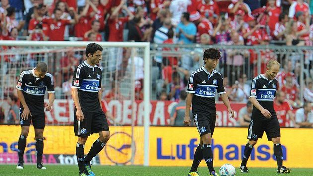 Zklamaní fotbalisté Hamburku Zklamaní fotbalisté Hamburku
