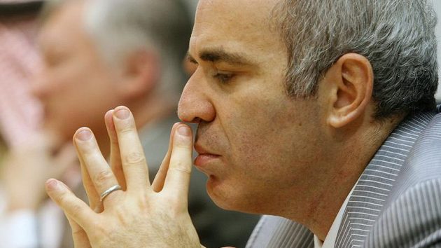 Šachista Garri Kasparov Šachista Garri Kasparov