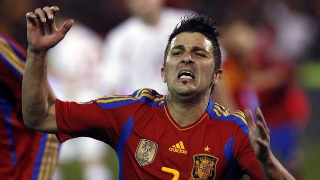 David Villa je hrdinou Španělů. Ukáže se i v Litvě? David Villa je hrdinou Španělů. Ukáže se i v Litvě?