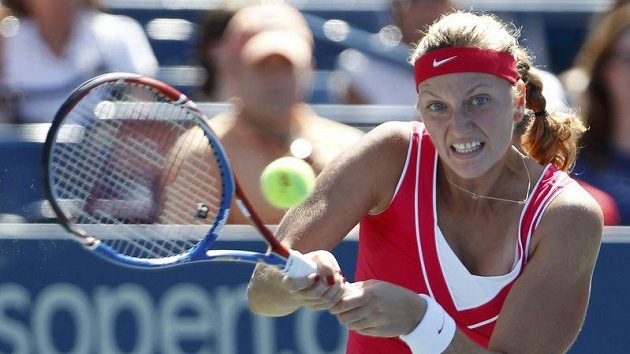 Tenistka Petra Kvitová v prvním kole US Open Tenistka Petra Kvitová v prvním kole US Open
