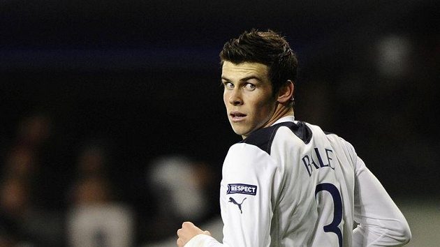 Záložník Tottenhamu Gareth Bale Záložník Tottenhamu Gareth Bale