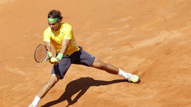 Rafael Nadal na turnaji v Římě Rafael Nadal na turnaji v Římě