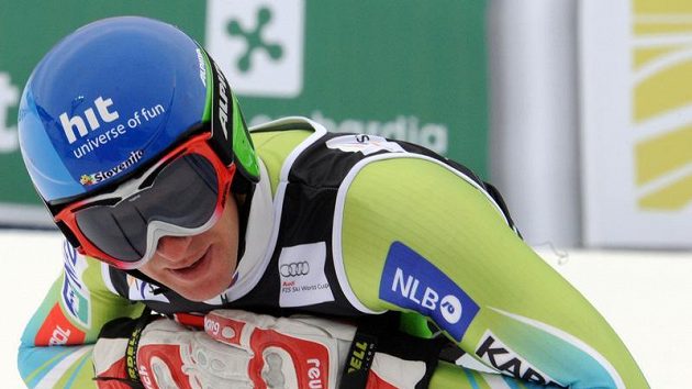 Slovinský lyžař Andrej Jerman Slovinský lyžař Andrej Jerman