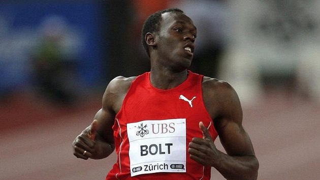 Jamajský sprinter Usain Bolt Jamajský sprinter Usain Bolt