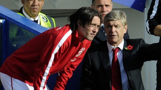 Podle Arsene Wengera nepřichází odchod Tomáše Rosického v úvahu. Podle Arsene Wengera nepřichází odchod Tomáše Rosického v úvahu.