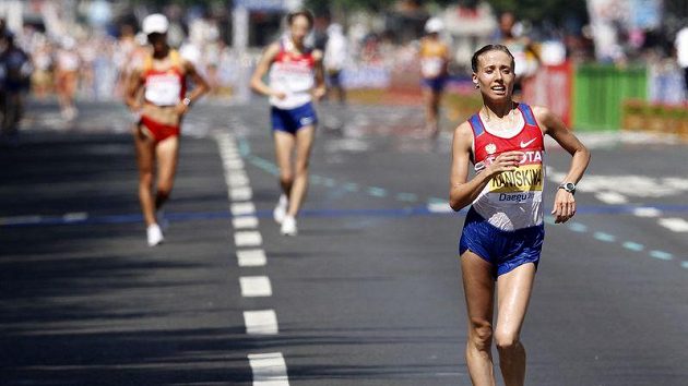 Ruska Olga Kaniskinová nedala v Tegu soupeřkám šanci. Ruska Olga Kaniskinová nedala v Tegu soupeřkám šanci.