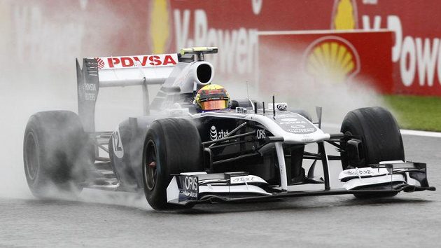 Pilot stáje Williams Pastor Maldonado Pilot stáje Williams Pastor Maldonado