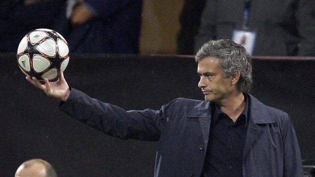 Kouč Interu Milán Jose Mourinho Kouč Interu Milán Jose Mourinho