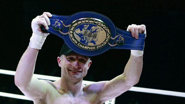 Boxer Lukáš Konečný s titulem mistra Evropy Boxer Lukáš Konečný s titulem mistra Evropy