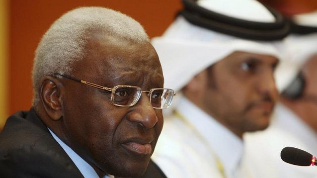 Prezident IAAF Lamine Diack Prezident IAAF Lamine Diack