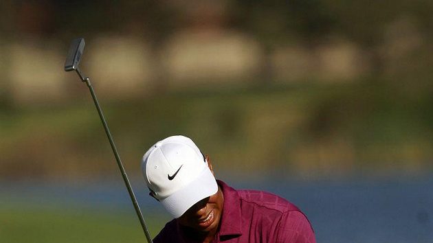 Americký golfista Tiger Woods Americký golfista Tiger Woods