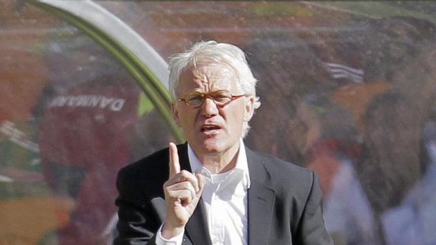 Dánský trenér Morten Olsen Dánský trenér Morten Olsen