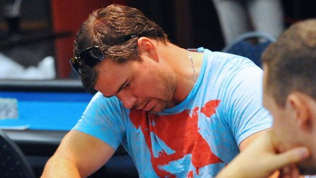 Jaroslav Špaček během charitativního turnaje PokerStars Jaroslav Špaček během charitativního turnaje PokerStars