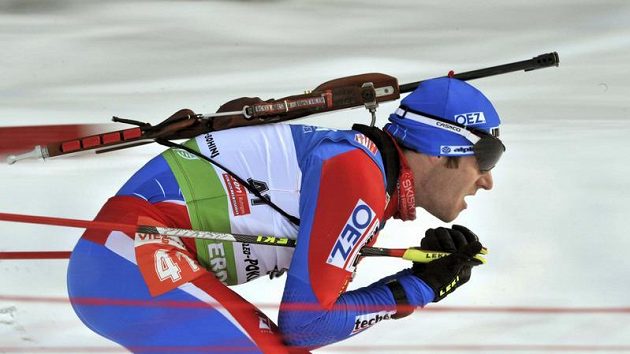 Český biatlonista Michal Šlesingr Český biatlonista Michal Šlesingr