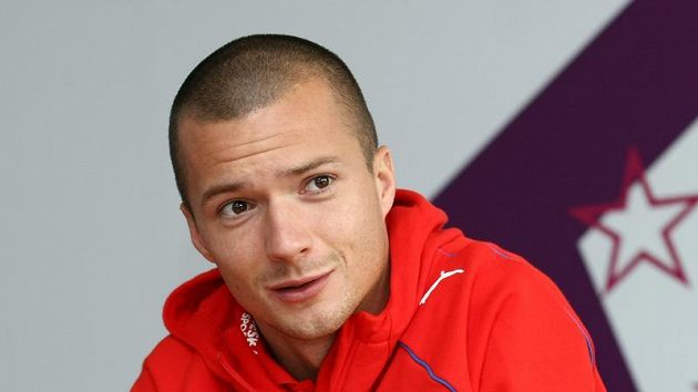 Český reprezentační útočník Václav Svěrkoš. Český reprezentační útočník Václav Svěrkoš.
