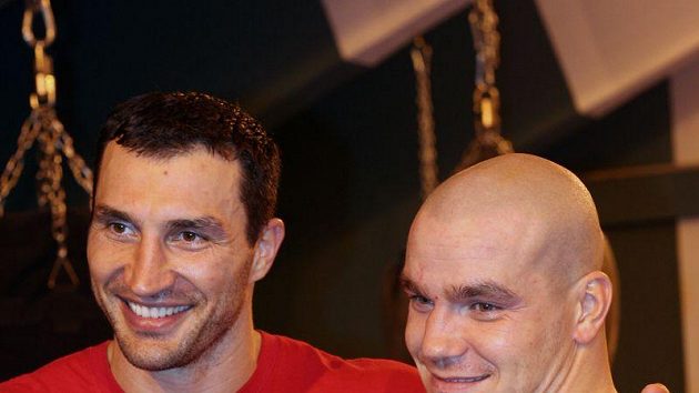 Vladimir Kličko a Ondřej Pála na soustředění v Rakousku Vladimir Kličko a Ondřej Pála na soustředění v Rakousku