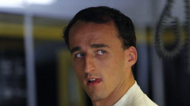 Polský závodník Robert Kubica Polský závodník Robert Kubica