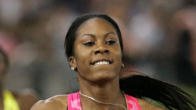 Americká běžkyně Sanya Richardsová Americká běžkyně Sanya Richardsová
