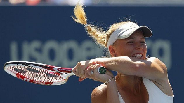 Dánská tenistka Caroline Wozniacká v 1. kole US Open vyřadila Španělku Llagosteraovou. Dánská tenistka Caroline Wozniacká v 1. kole US Open vyřadila Španělku Llagosteraovou.