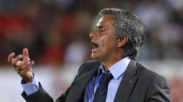Portugalský trenér José Mourinho ve službách Realu Madrid. Portugalský trenér José Mourinho ve službách Realu Madrid.