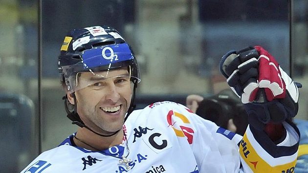 Liberecký útočník Petr Nedvěd Liberecký útočník Petr Nedvěd