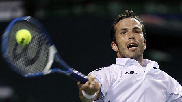 Radek Štěpánek na turnaji v Tokiu. Radek Štěpánek na turnaji v Tokiu.