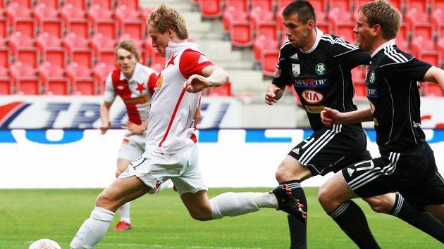 Zápas Slavie s Příbramí žádní diváci neviděli - a tudíž ani Koukalův kuriózní gól... Zápas Slavie s Příbramí žádní diváci neviděli - a tudíž ani Koukalův kuriózní gól...
