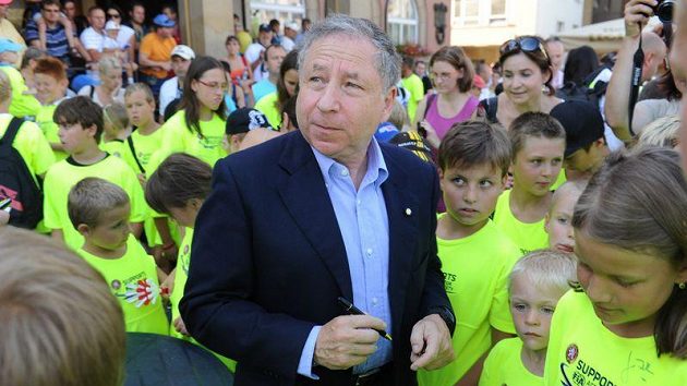 Prezident Mezinárodní automobilové federace (FIA) Jean Todt Prezident Mezinárodní automobilové federace (FIA) Jean Todt