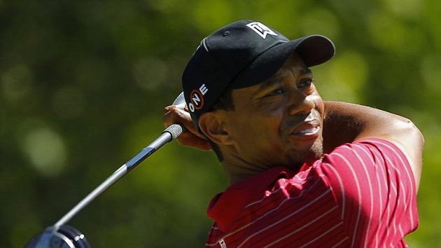Americký golfista Tiger Woods Americký golfista Tiger Woods