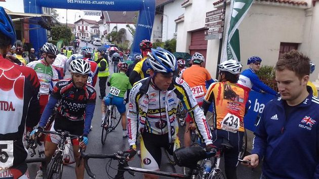 Handicapovaný cyklista Michal Stark Handicapovaný cyklista Michal Stark