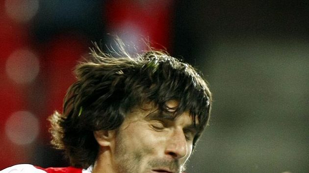 Matej Krajčík ještě v dresu Slavie Matej Krajčík ještě v dresu Slavie