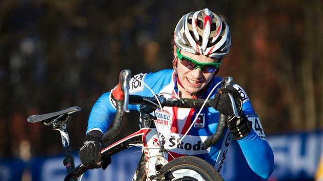 Juniorský cyklokrosař Jakub Skála. Juniorský cyklokrosař Jakub Skála.