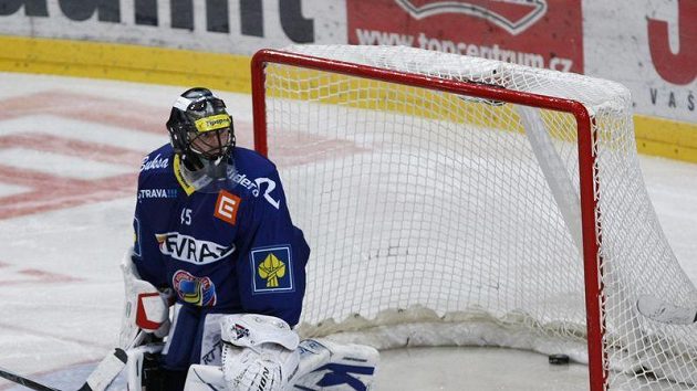 Roman Málek v brance hokejistů Vítkovic Roman Málek v brance hokejistů Vítkovic