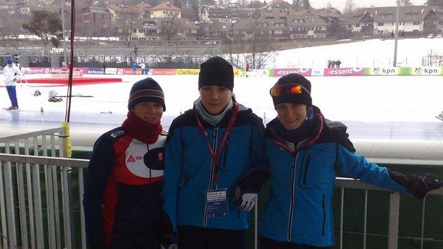 České rychlobruslařky Kateřina Novotná, Karolína Erbanová, a Martina Sáblíková se připravují v Collalbu na mistrovství Evropy. České rychlobruslařky Kateřina Novotná, Karolína Erbanová, a Martina Sáblíková se připravují v Collalbu na mistrovství Evropy.