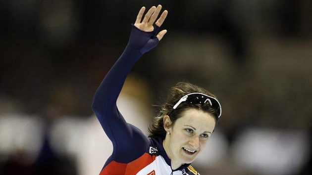 Martina Sáblíková na MS v Heerenveenu Martina Sáblíková na MS v Heerenveenu
